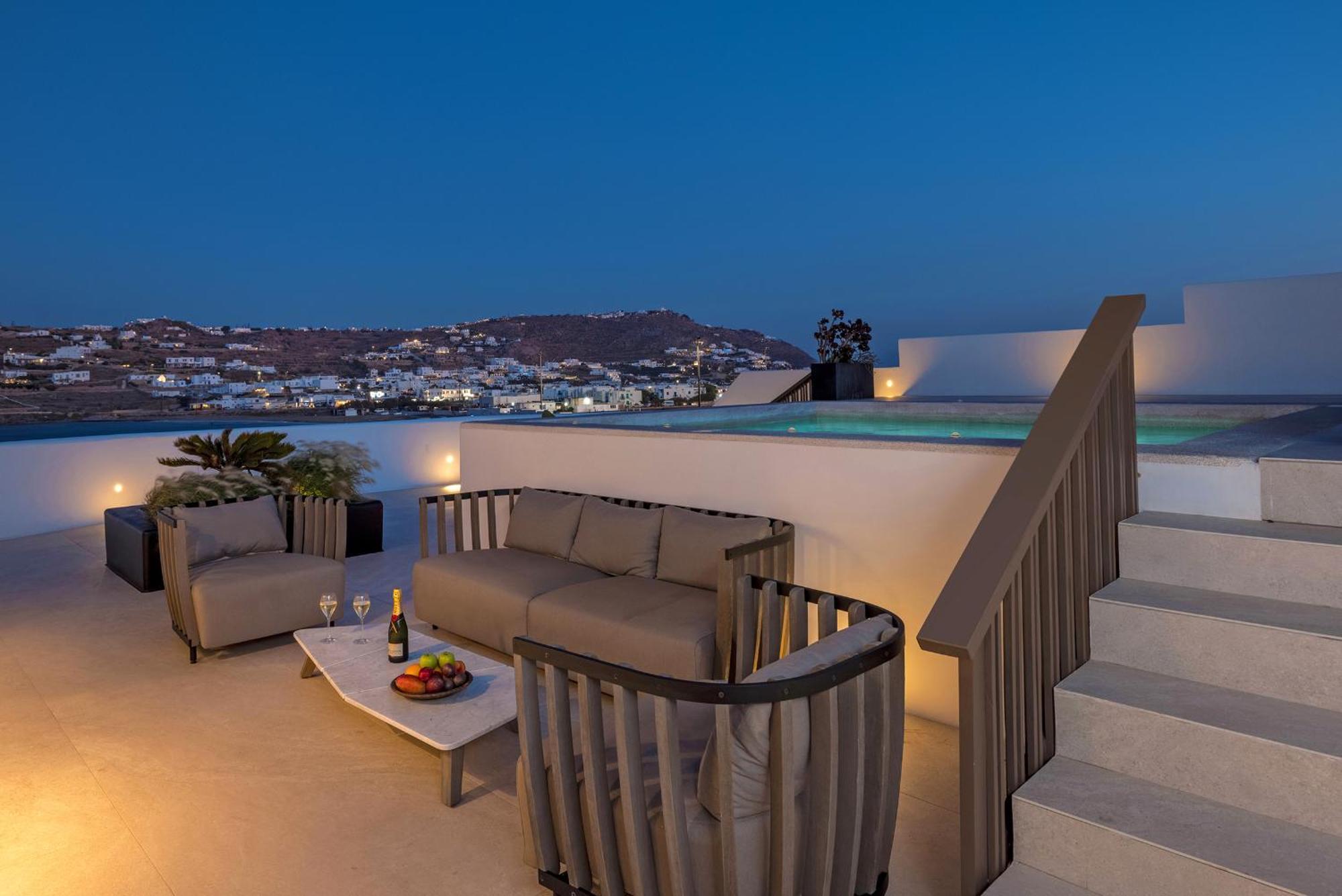 Aeonic Suites And Spa Mykonos Town Luaran gambar