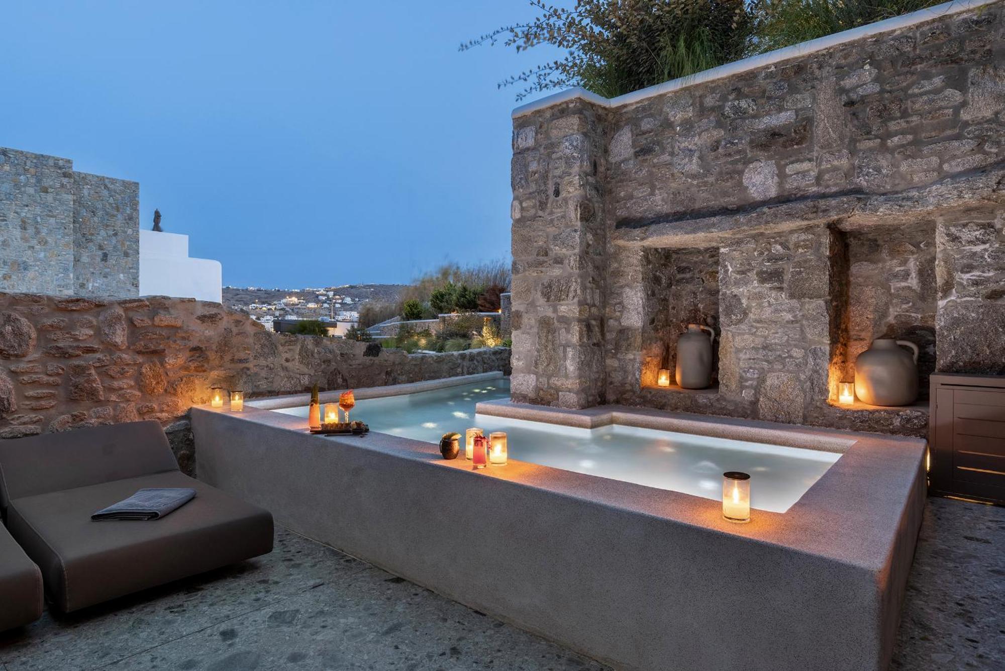Aeonic Suites And Spa Mykonos Town Luaran gambar
