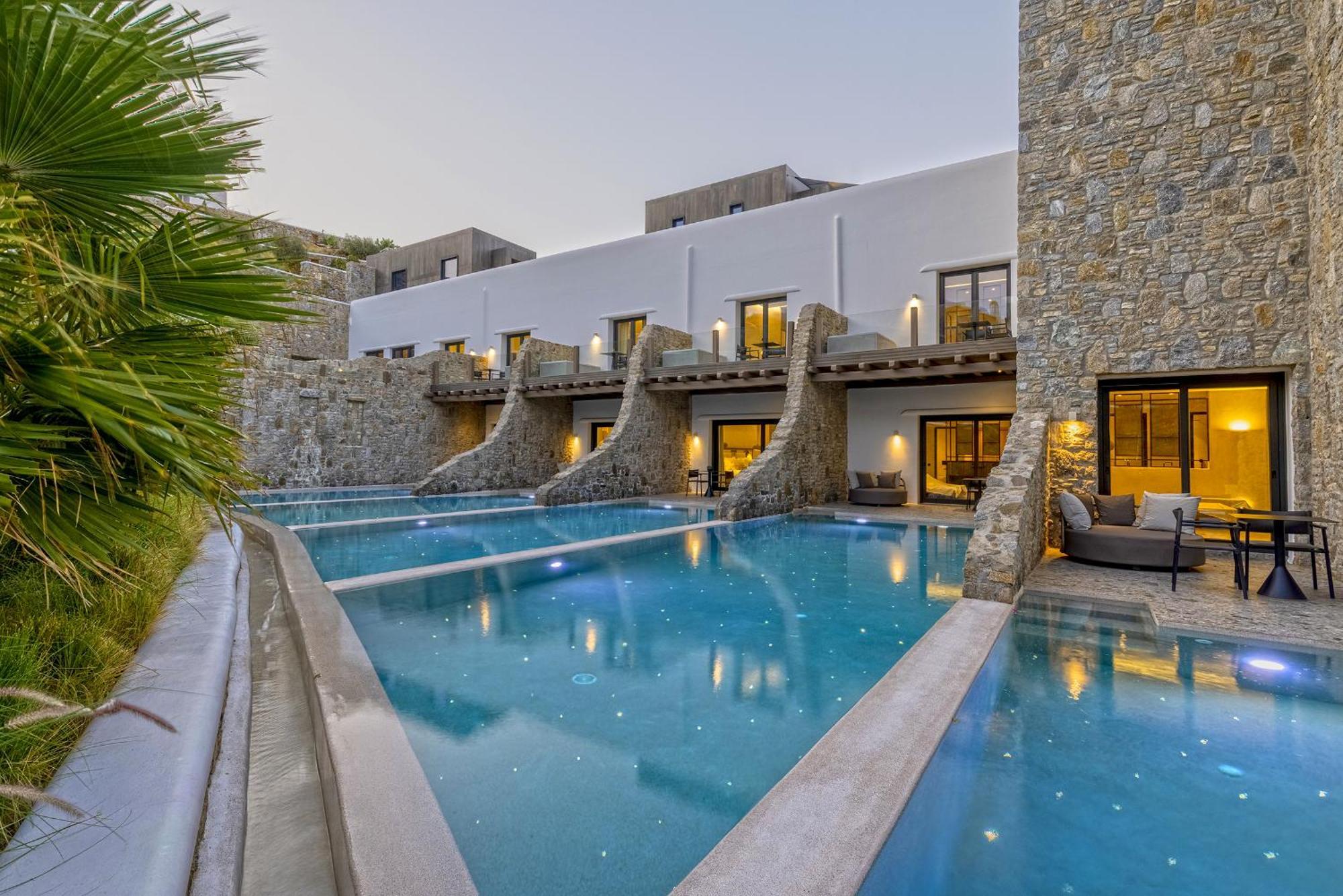 Aeonic Suites And Spa Mykonos Town Luaran gambar